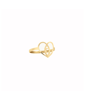 Bague Charlet Coeur à Coeur petit modèle