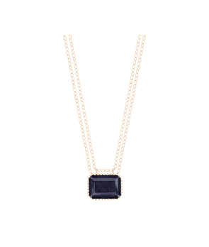 Collier Ginette NY Jumbo Midnight Blue sandstone