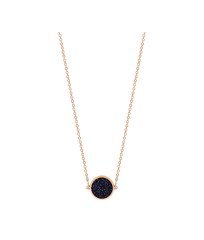 Collier Ginette NY Mini Ever or rose blue sandstone