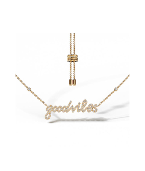 Collier APM Monaco Été Ajustable Good Vibes