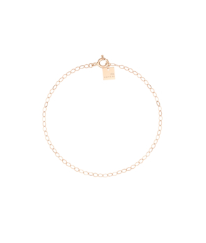 bracelet chaine Ginette NY fusion or rose